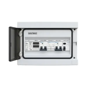 Front-facing view of the Solar Distribution Board 5kW for inverter installations.