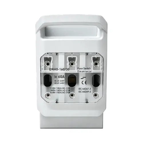 switch-battery-disconnect-south-africa Front-facing view of the Battery Disconnect Switch 160A for 48V lithium battery banks