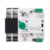 automatic-changeover-switch-south-africa Front-facing Automatic Changeover Switch: 220V, 63A for DIN rail mounting with two-pole terminals