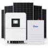 Deye 5kW Hybrid Inverter paired with Deye SE-F5 Plus 5.12kWh lithium battery system.