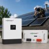 luxpower-3-6kw-7-5kwh-battery-system Luxpower 3.6kW and 7.5kWh Battery Solar System Combo for off-grid power solutions.
