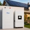 deye-8kw-inverter-16kwh-battery-kit Deye 8kW hybrid inverter and 16kWh lithium battery solar kit for home backup.